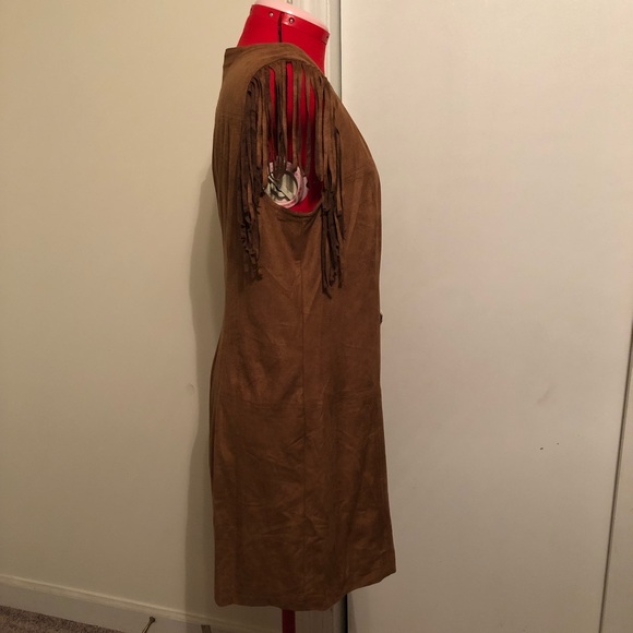 Express Faux Suede Dress New with Tags! - Picture 5 of 7